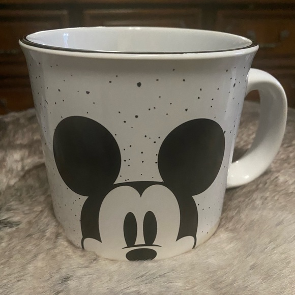 Disney Other - New Large Mickey Mouse Black and White Cup